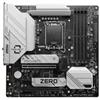 MSI B760M PROJECT ZERO - Scheda madre - micro ATX - Socket LGA1700 - Chipset B760 - USB 3.2 Gen 1, USB 3.2 Gen 2, USB-C 3.2 Gen2 - 7E14-001R