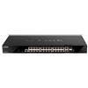 D-Link DGS 1520-28 - Switch - L3 - Smart - 24 x 10/100/1000 + 2 x Gigabit SFP + 2 x 10 Gigabit SFP+ - DGS-1520-28/E