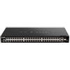 D-Link DGS-1520-52/E switch di rete Gestito L3 10G Ethernet (100/1000/10000) 1U Nero - DGS-1520-52/E
