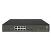 LevelOne Hilbert 10-Port Gigabit PoE Smart Lite Switch - 8 uscite PoE - 2 x Gigabit SFP - 802.3at/af PoE - 130W PoE budget di po - GES-2110P