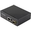 StarTech.com Industrial Media Converter - Mediabridge di conversione media a 1 Gbit/s LWL Cavo - Monomodo-/Multimodo fibra ottic - IMC1GSFP