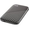 WD My Passport SSD WDBAGF0010BGY - SSD - crittografato - 1 TB - esterno (trasportabile) - WDBAGF0010BGY-WESN