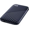 WD My Passport SSD WDBAGF0010BBL - SSD - crittografato - 1 TB - esterno (trasportabile) - WDBAGF0010BBL-WESN