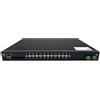 LevelOne Switch industriale LevelOne a 28 porte L2+, gestito, PoE, con 4 porte SFP+ da 1/2.5/10GbE, 24 uscite PoE, potenza massima di 370 - IXP-2871
