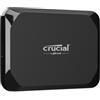 Micron Crucial X9 - SSD - 2 TB - esterno (portatile) - USB 3.2 Gen 2 (connettore USB-C) - CT2000X9SSD9