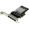 StarTech.com Startech scheda di rete 4 porte PCI Express Gigabit Ethernet - ST4000SPEXI