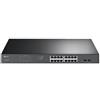 TP-LINK TL-SG1218MPE - Gestito - Gigabit Ethernet (10/100/1000) - Supporto Power over Ethernet (PoE) - Montaggio rack - TL-SG1218MPE