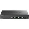 D-Link DMS-1250-10S/E switch di rete Gestito 2.5G Ethernet (100/1000/2500) Nero - DMS-1250-10S/E