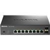 D-Link 10-Port Multi-Gigabit Smart Managed PoE Gestito - DMS-1250-10SPL/E