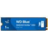 WD Blue SN5000 WDS100T4B0E - SSD - 1 TB - interno - M.2 2280 - PCIe 4.0 x4 (NVMe) - WDS100T4B0E
