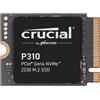 Crucial P310 - SSD - Performance Estreme - 1 TB - interno - M.2 2230 - PCIe 4.0 x4 (NVMe) - CT1000P310SSD2