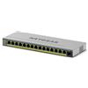 Netgear Easy Smart GS116EP - Switch - L3 - Intelligente - 1 x 10/100/1000 + 15 x 10/100/1000 (PoE+) - GS116EP-100EUS