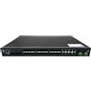 LevelOne Switch industriale gestito LevelOne 28-port Gigabit con fibra ottica della classe L2-Plus, dotato di 16 connettori SFP per 1 Gbp - IGU-2872