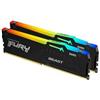 Kingston 16GB DDR5-5200MT/s CL40 DIMM - 16 GB - DDR5 - KF552C40BBAK2-16