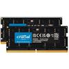 Crucial DDR5 - Kit - 64 GB: 2 x 32 GB - SO DIMM 262-PIN - CT2K32G56C46S5