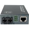 LevelOne Converter di rete Gigabit RJ45 a SC, PoE PSE, fibra ottica monomodo, 20km, 1000 Mbit/s, IEEE 802.3, IEEE 802.3ab, IEEE 802.3af, - GVT-2014