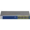 Netgear GS516PP - Switch - senza gestione - 16 x 10/100/1000 (PoE+) - GS516PP-100EUS