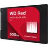 WD Red SA500 WDS500G1R0A-68A4W0 - SSD - 500 GB - interno - 2,5" (6,4 cm) - WDS500G1R0A-68A4W0