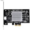 StarTech.com Scheda adattatore di rete PCIe a 1 porta da 10 Gbps, Scheda di rete per PC/server, Scheda Ethernet PCIe a basso pro - ST10GSPEXNB2