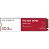 WD Red SN700 WDS500G1R0C-68BDK0 - SSD - 500 GB - interno - M.2 2280 - PCIe 3.0 x4 (NVMe) - WDS500G1R0C-68BDK0
