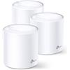 TP-LINK Deco X60, Bianco, Interni, Rendimento, Stato, Con caratteristica di direzione a forma sferica, Dual-Band (2,4 GHz/5 GHz) - DECO X60(3-PACK)