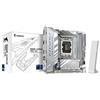 Gigabyte AORUS B860I PRO ICE - Scheda madre - Mini-ITX - Presa LGA1851 - Chipset B860 - USB4, USB-C 3.2 Gen2, USB 3.2 Gen 1, USB - B860I AORUS PRO ICE