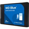 WD Blue SA510 WDS200T3B0A-00C7K0 - SSD - 2 TB - interno - 2,5" (6,4 cm) - WDS200T3B0A-00C7K0