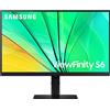 Samsung S60D Monitor PC 61 cm (24") 2560 x 1440 Pixel Quad HD LCD Nero - LS24D600EAUXEN