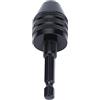 Naroote Mandrino con Codolo Esagonale Utensile a Rapido Durevole in Lega di Alluminio per Trapani Elettrici Smerigliatrici Cacciaviti 0,6-8 Mm