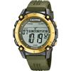 Calypso Orologio Digitale Uomo Gomma - 10 ATM, Data, Cronografo, Doppio Fuso, Luce, Allarme, 12/24 h - K5814 Flash Time