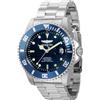 Invicta Pro Diver 36972 Orologio da Uomo - Impermeabile - Analogico - Movimento Automatico - acciaio inossidabile con quadrante blu - 44mm