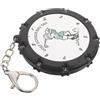 RORPOIR Contatore di Punteggio Golf con Portachiavi in ABS visibilità Chiara alla Luce Solare per Giocatori da Golf con Design Compatto per Match Play