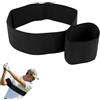 Sinbana Fascia Braccio Golf, Aiuto Allenamento Golf Strumento Flessibile Correzione Braccio Migliora Postura e Stabilità del Piano Swing per Principianti Uomini Donne Interno Esterno