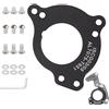 Generic Adattatore guida catena bici - Adattatore per movimento centrale del sedile in lega di alluminio, conversione catena con bulloni, protezione per biciclette, parte guida catene mountain bike,