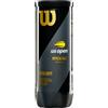 Wilson US Aperto Xd Tball 3 Sfera Can Tennis Palline Adulti Unisex, Giallo, 3
