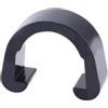 HYTROVE 10 Pezzi Clip per Cavo Freno Bici in Plastica Nera, Morsetti per Alloggiare Tubi Idraulici e Guaine, per Bici da Città e Ciclismo con Doppio Gancio Girevole