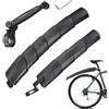 Générique Bicicletta Mud Guard | Quick Release Front Rear Fenders, Extendable Bike Mudguard | Lightweight Universal Fit Splash Protector | for Travel Trail Mountain Commuting Urban Touring