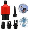 XCOZU Kit Adattatore per valvola dell'Aria per Barca, Adattatore per valvola per gommoni, Pompa SUP, convertitore Pompa per Canoa per Stand up Paddle Board/Barca a Remi Gonfiabile/Letto Gonfiabile