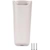 diwedaso Organizer Tascabile per Maniglia del verricello per Tutte Le Stagioni, Realizzato in Robusto PVC per la Massima Durata ed efficienza. Organizer, Bianco, 24.2x9.5x5 cm