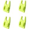 JAMIEKA 4 supporti regolabili per canna da pesca, design pieghevole, ideale per viaggi, trasporto, facile da attaccare