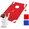 Genérico Set di gioco per cornhole per esterni, lancio attivo, con contenitore e set di tavole Cornhole con sacchetti, per bambini, all'aperto, giardino, campeggio, spiaggia