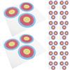 iplusmile Tiro Portatili Struttura Verticale 30 in Carta Rivestita e Anelli di Punteggio Multilivello per Ricurvo e Compound per Allenamento All'aperto