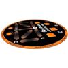 PureBowlic Diatom - Tappetino da calcio insonorizzato, antiscivolo, 50 x 50 cm, assorbe gli urti, per casa, palestra, calcio, yoga, pilates, rosso