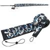 Generico Manicotto Canne Pesca - Neoprene Ruten Protezione Calza, Flessibile Impermeabile Attrezzatura Organizer, Lunghezza Regolabile Scudo | Robusto Stoccaggio per Canne e Trolling Lago Fiume