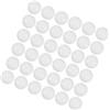 GATHINESS 100 Pezzi Palline Sicure e Resistenti in Plastica Bianca da Ping Pong Luminose al Buio per attività Ricreative e Feste per Tavolo Ping Pong Esterno
