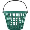 Generic Cestino per Palline da Golf Contenitore per Palline da Golf in Plastica Leggera in Nylon con Manico per Campi Pratica e Scuole Verdi (può Contenere Fino a 25 Pezzi)