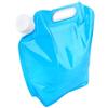 Mikinona Borsa Pieghevole per Acqua Potabile da 5l in Plastica Maniglia, Contenitore Portatile Facile da Trasportare per Escursioni e Barbecue All'aperto