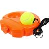SECFOU Kit la Pratica del Tennis Base di Allenamento in Plastica Arancione, Dispositivo per Coordinazione Occhio-Mano, per Allenamento Personale Outdoor