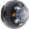 Kisangel Mini Bussola a Forma di Sfera Nera in Plastica per Auto e Moto Orientamento Preciso per Campeggio e Attività All'aperto