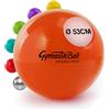 PEZZI - Palla da ginnastica originale Pezziball standard, diametro 53 cm, palla da seduta per terapia, sport e ufficio, palla da allenamento universale in robusto PVC, portata massima 400 kg
